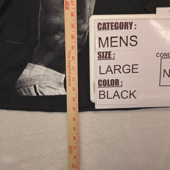 XXXtentacion Rap Graphic Crew Neck Long Sleeve T-Shirt Adult Mens Size L Black - Picture 6 of 9